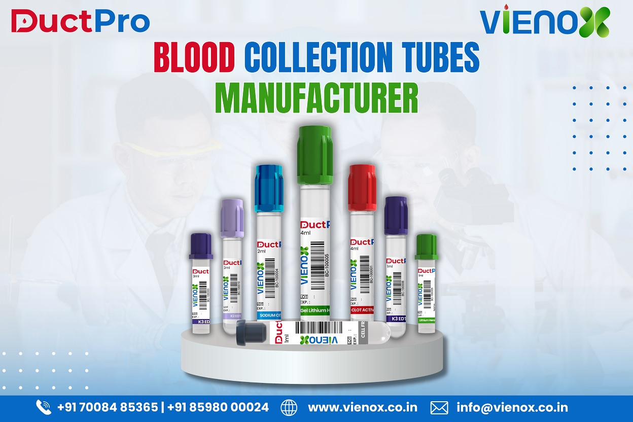 blood tube manufacturer in eastern india
