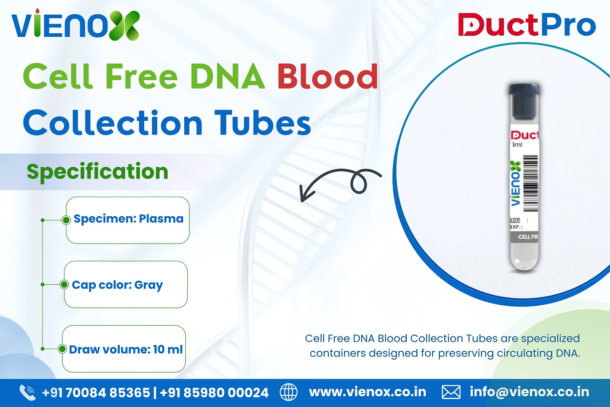 cell free dna blood collection tubes in eastern india manufacturer
