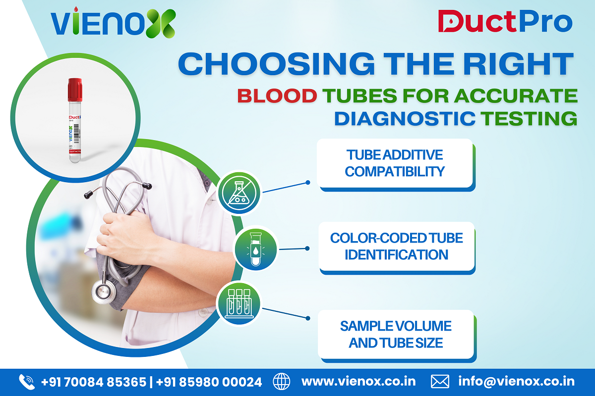 choosing the right blood tubes for accurate diagnostic testing