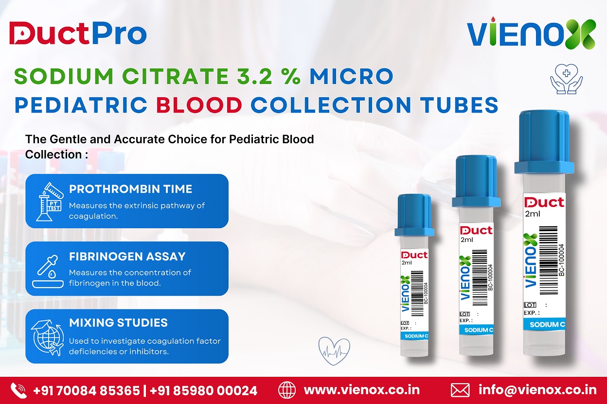 sodium citrate 3 2 micro pediatric blood collection tube in odisha